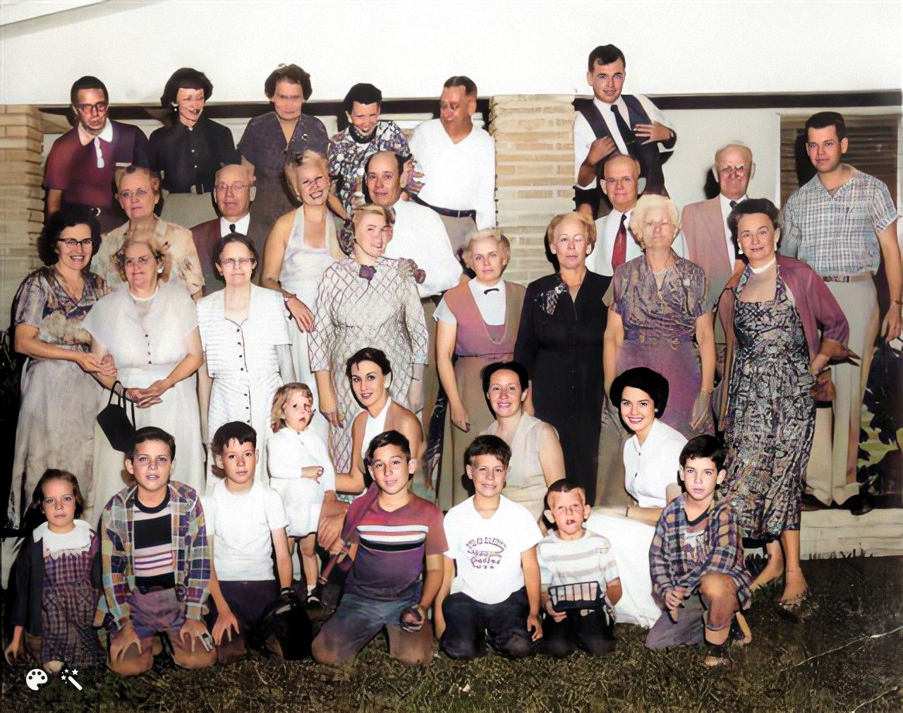 Dowling Reunion in St Petersburg FL Spring 1954