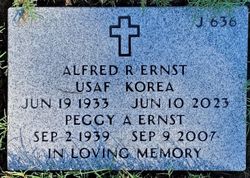 Tombstone of Alfred R and Peggy Ann McLemore REGIS in Bay Pines Nat Cemetery